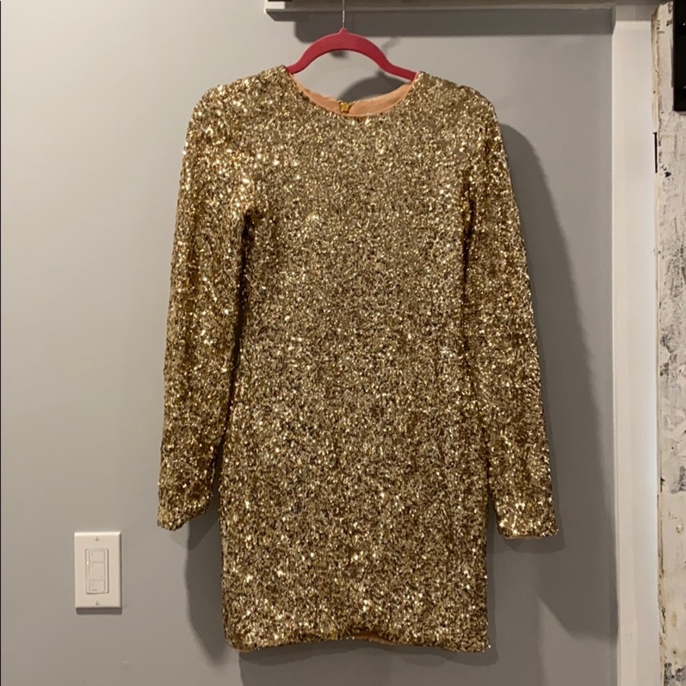 Gold Party Dress